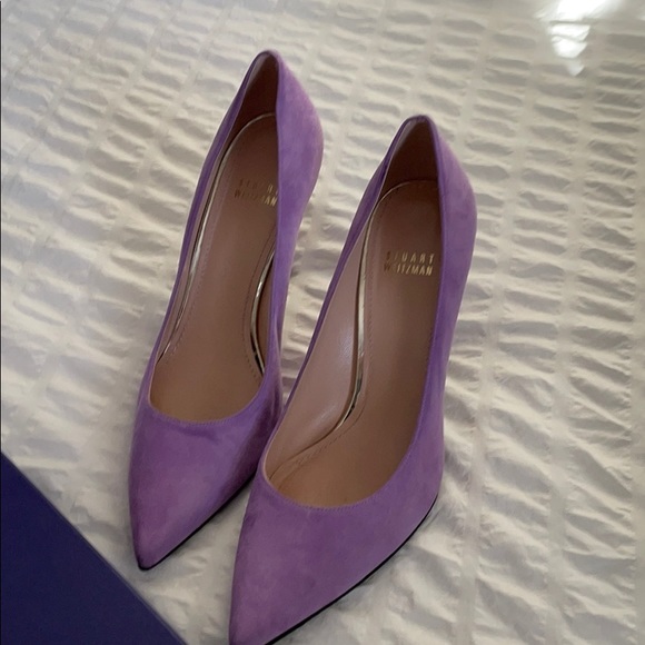 Stuart Weitzman Suede Heels - Picture 4 of 5